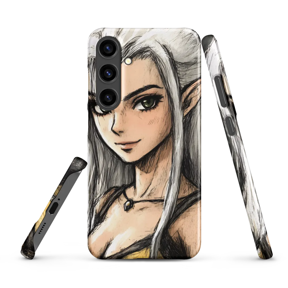 Ethereal Elegance: The Elf's Portrait