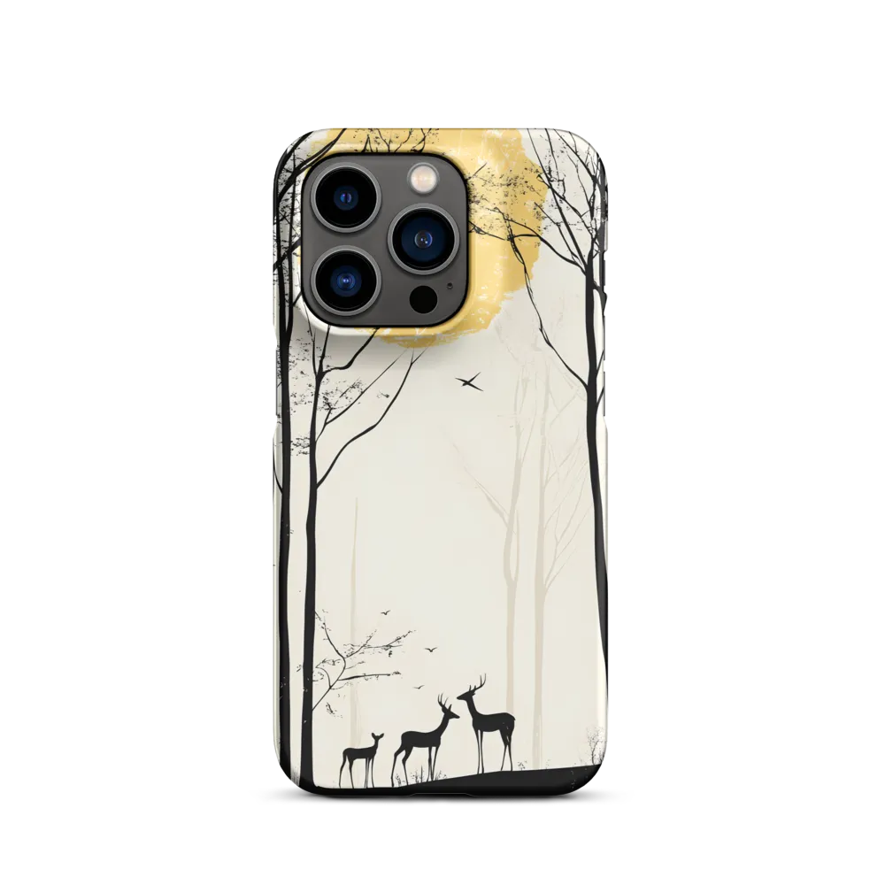 Silhouetted Serenity | Phone Case |  14 Pro | Snap Case | Matte