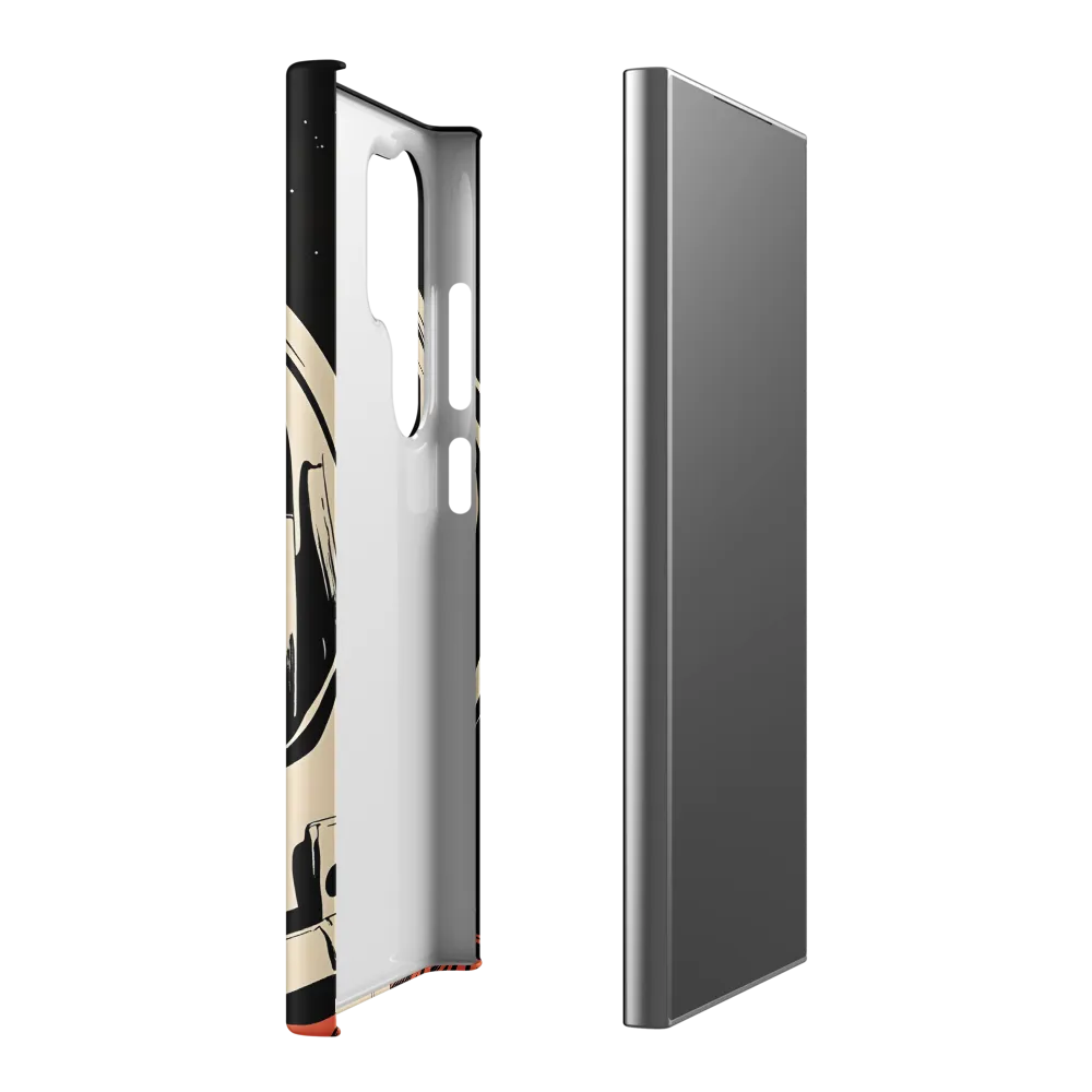 Gaze of the Astronaut | Phone Case |  S24 Ultra | Snap Case | Matte