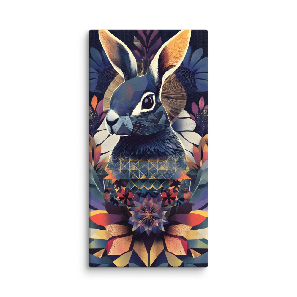 Ethereal Bunny: A Geometric Wonderland
