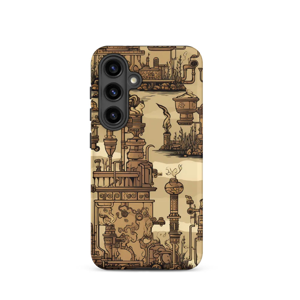 Whimsical Industrial Landscape | Phone Case |  S24 | Tough Case | Matte