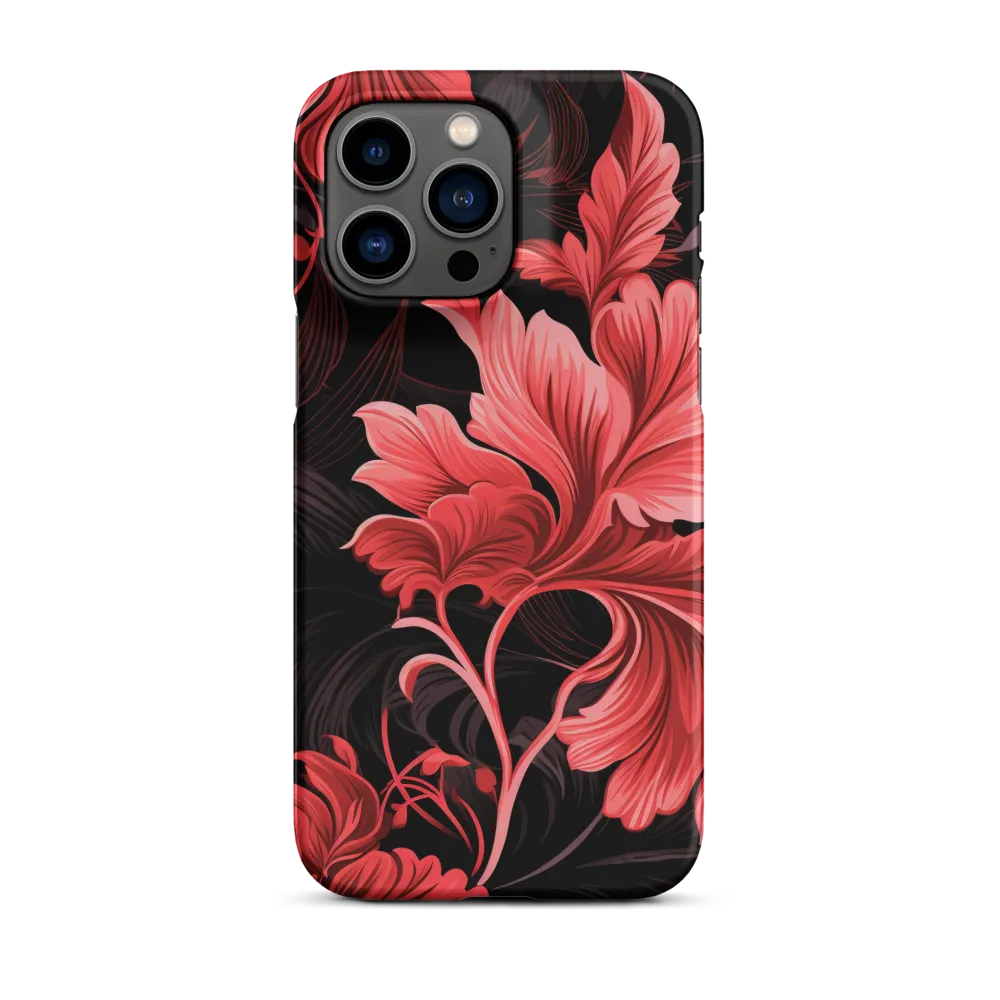 Tropical Elegance in Red