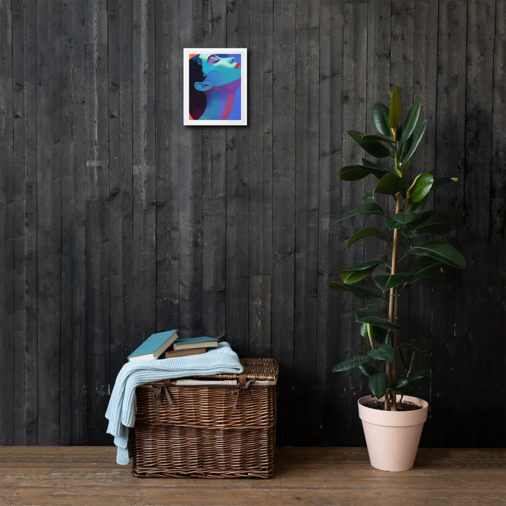 Ethereal Reverie | Canvas with White Frame | 8″×10″