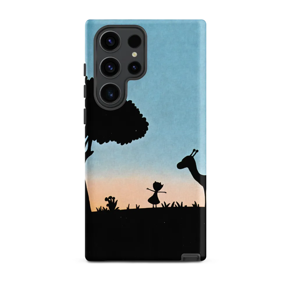 Curiosity in the Silhouette | Phone Case |  S23 Ultra | Tough Case | Matte