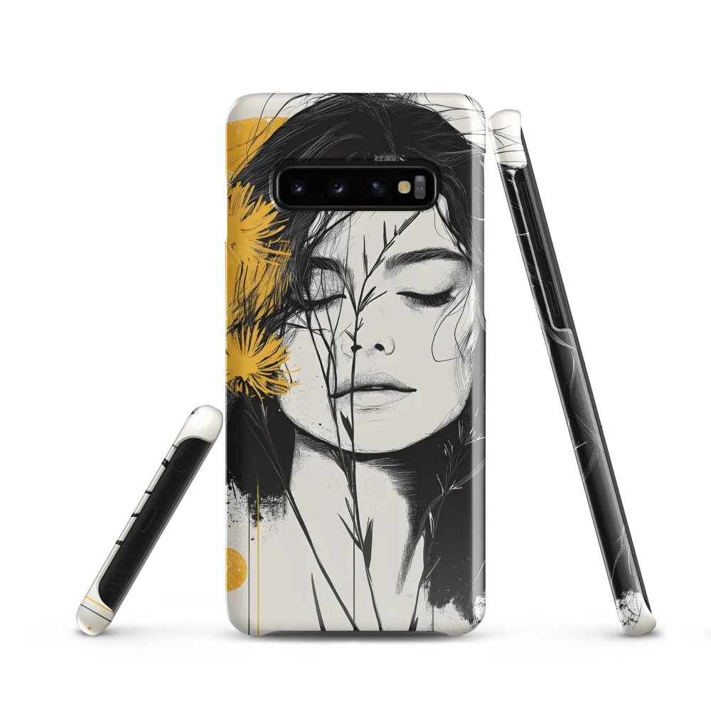 Whispers of Serenity | Phone Case |  S10 | Snap Case | Glossy