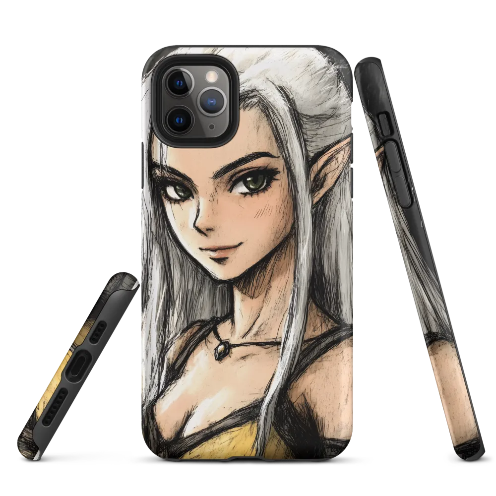 Ethereal Elegance: The Elf's Portrait
