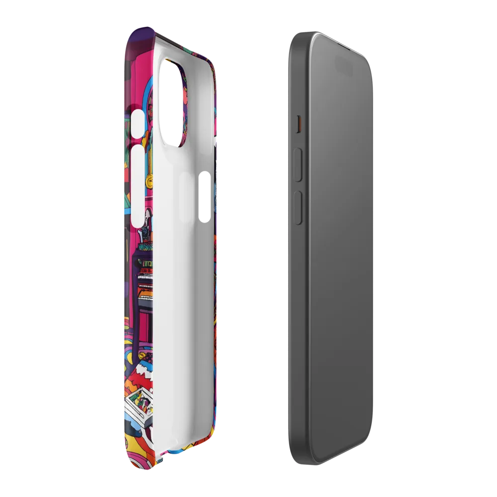 Psychedelic Reverie | Phone Case |  15 | Snap Case | Glossy