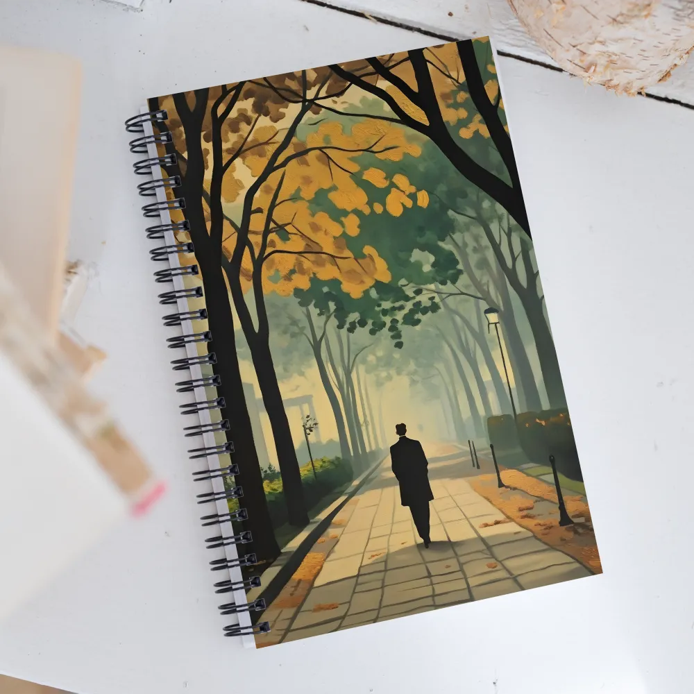 Whispers of Autumn | Spiral Notebook