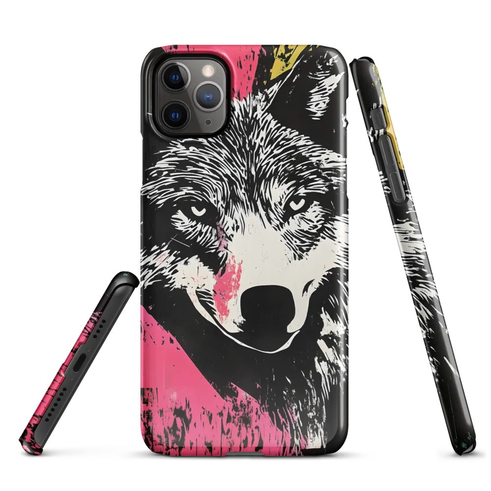 Intense Gaze of the Wolf | Phone Case |  11 Pro Max | Snap Case | Glossy