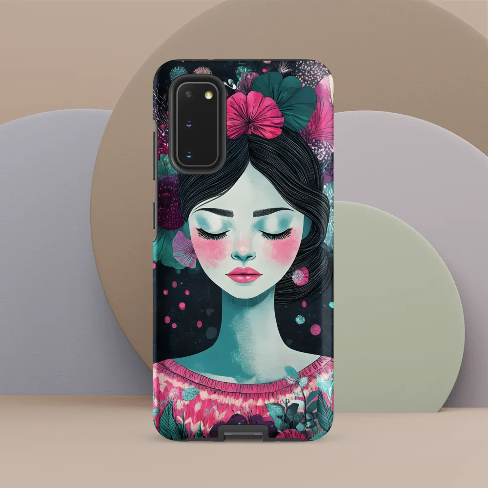 Embrace of Floral Serenity