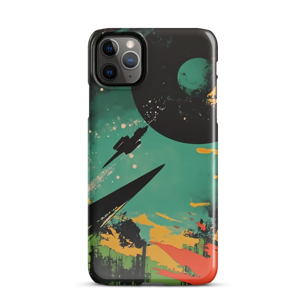 Journey Through the Cosmic Canvas | Phone Case |  11 Pro Max | Snap Case | Glossy