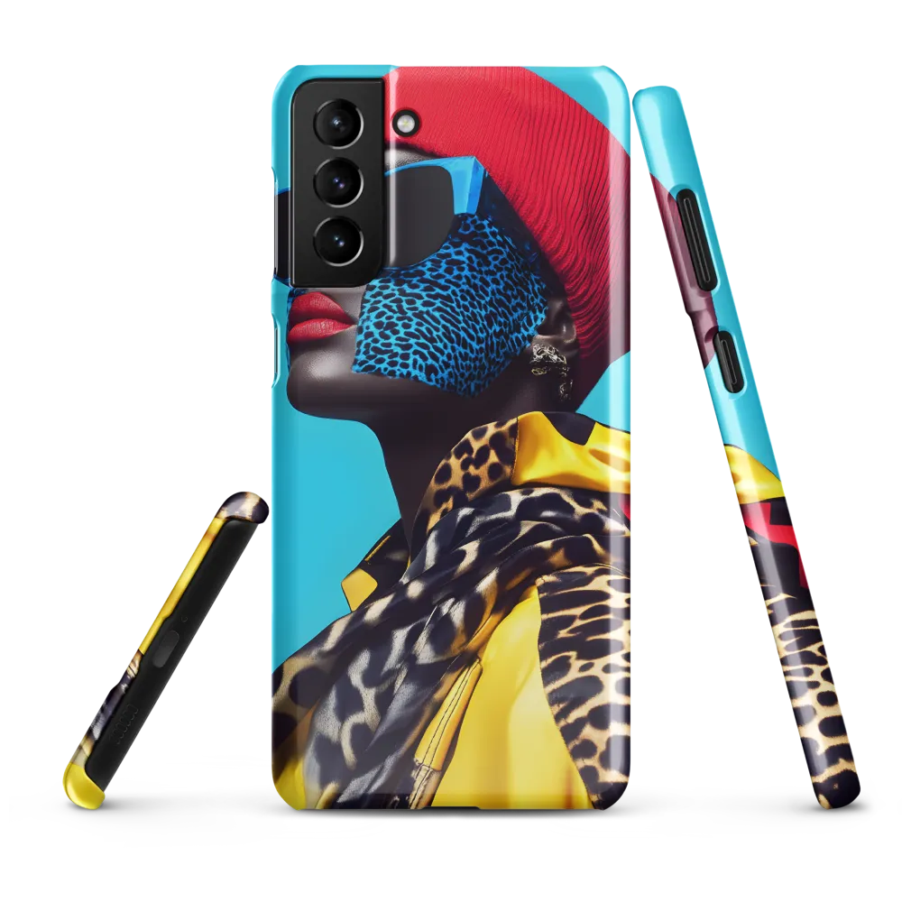 Bold Modernity: A Fashion Portrait | Phone Case |  S21 Plus | Snap Case | Glossy
