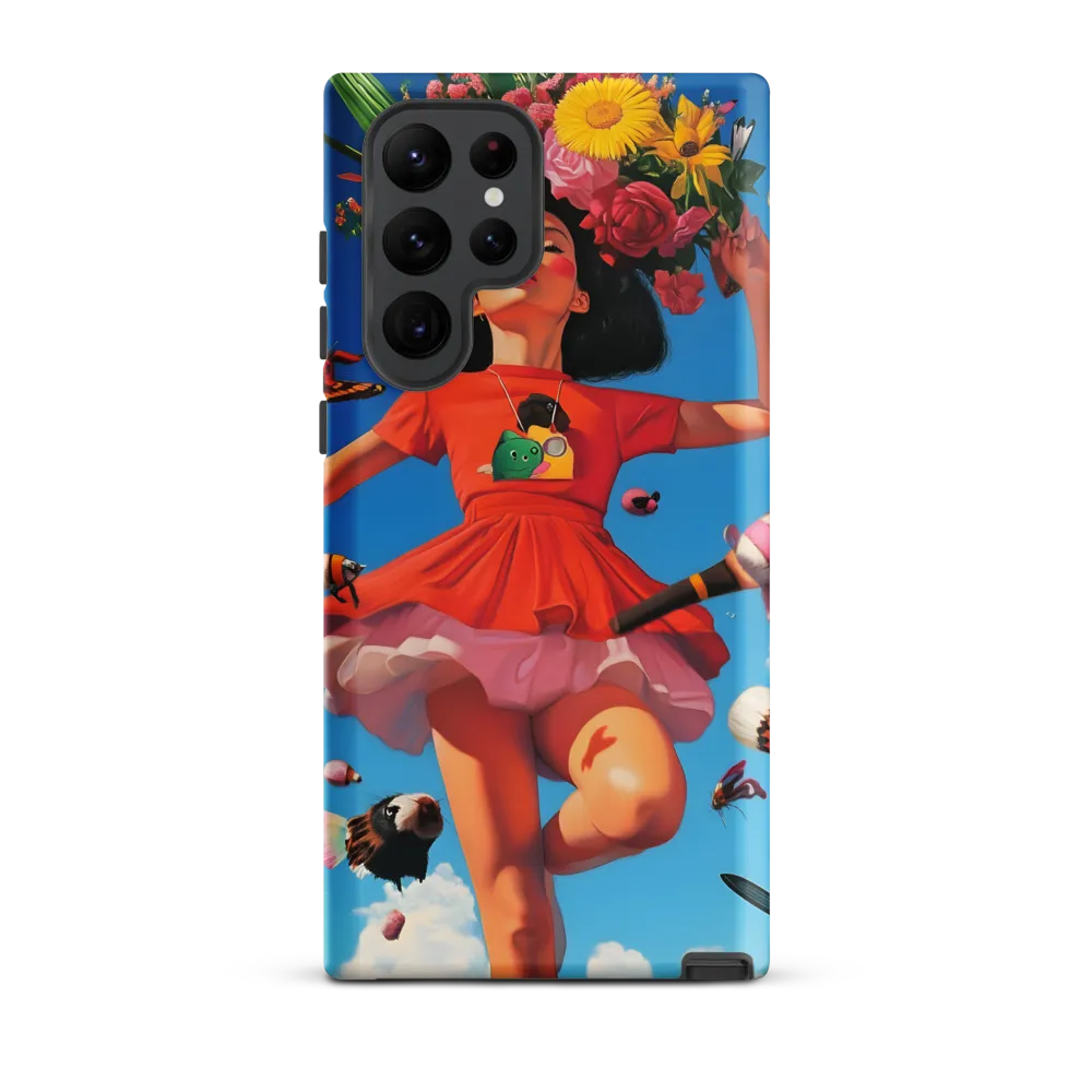 Joyful Whimsy | Phone Case |  S22 Ultra | Tough Case | Matte