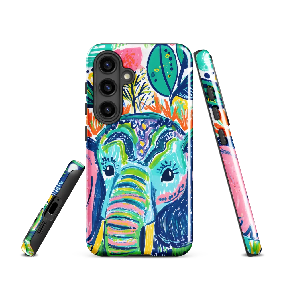 Whimsical Elephant Portrait