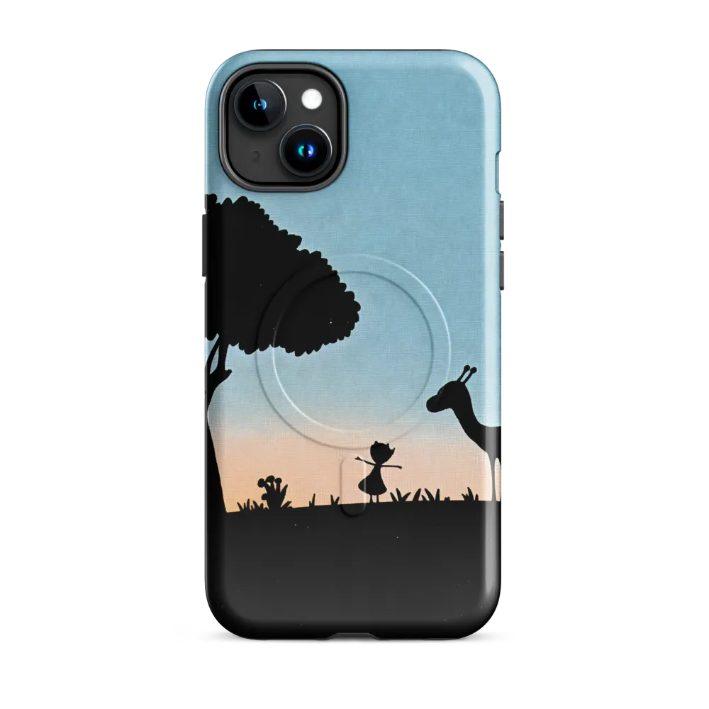 Curiosity in the Silhouette | Phone Case |  15 Plus | MagSafe® Tough Case | Glossy