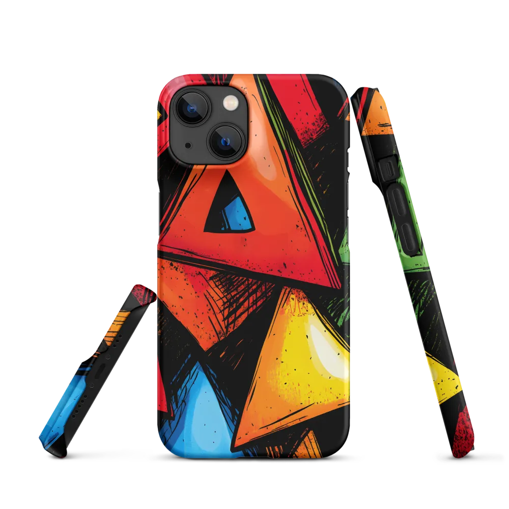 Vibrant Triangles in Abstract Harmony