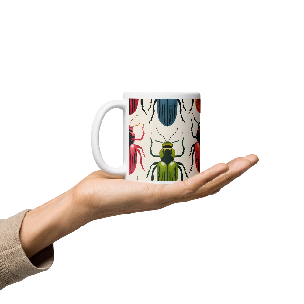 Beetle Mosaic: A Colorful Exploration of Insects | Mugs | Multiple Sizes & Colors