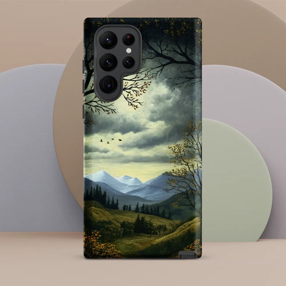 Nature's Embrace: A Tranquil Mountain Landscape