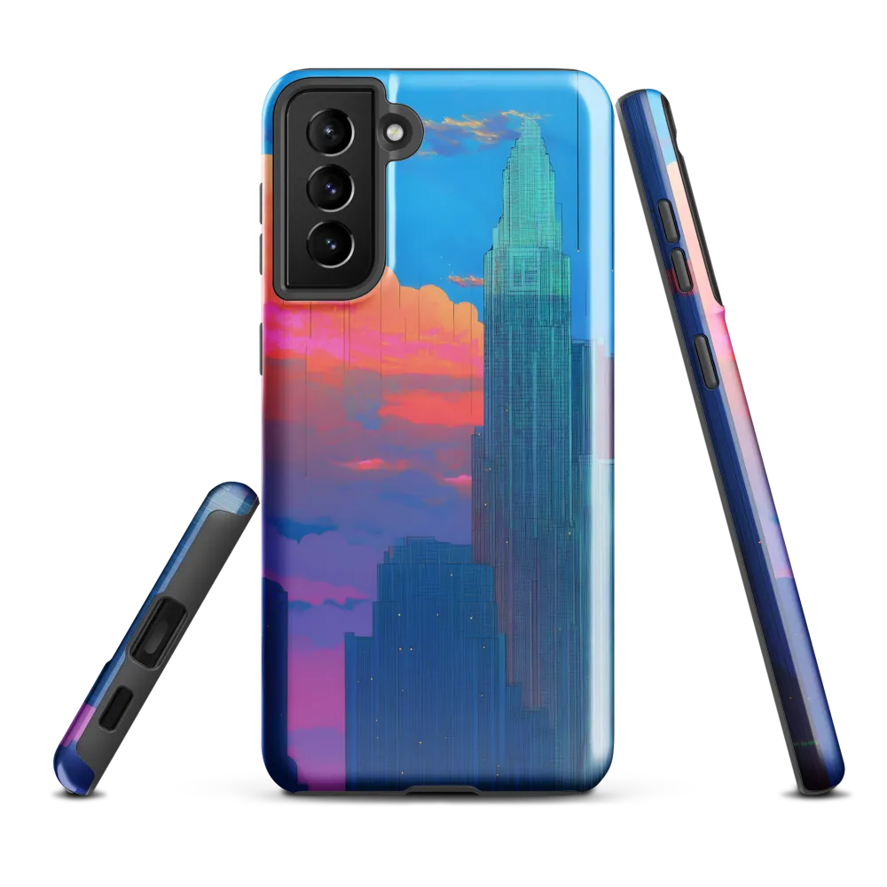 Twilight Reflections: A Digital Cityscape