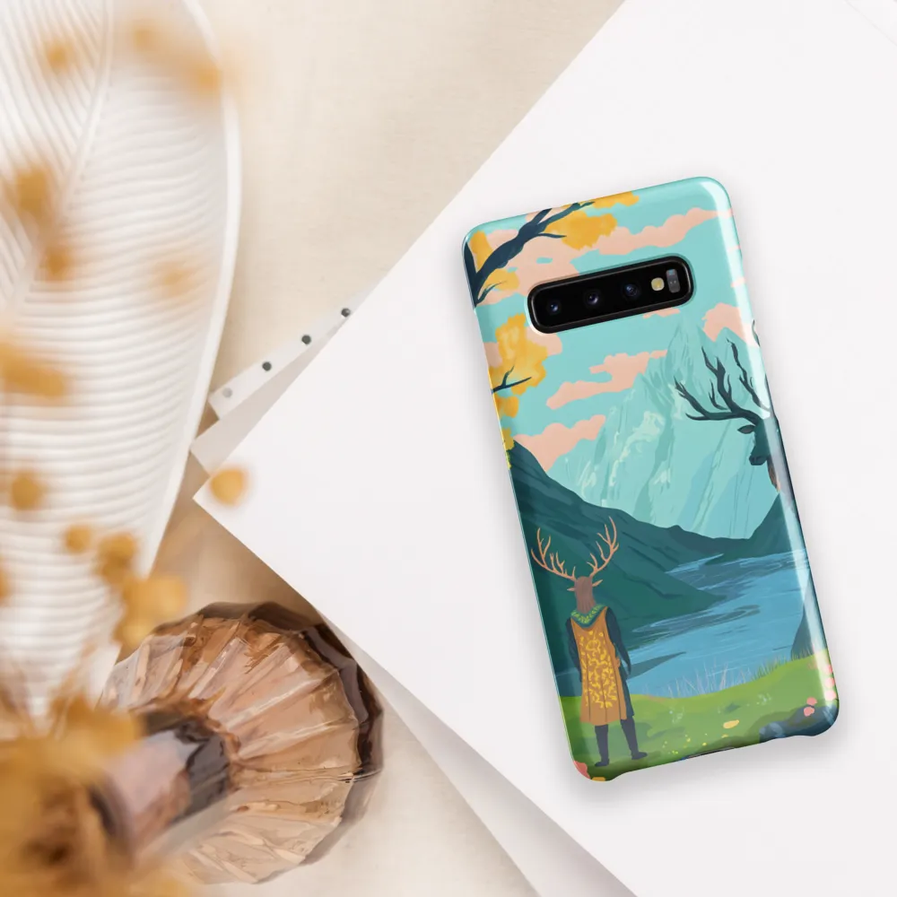 The Serene Guardian of the Landscape | Phone Case |  S10 Plus | Snap Case | Glossy