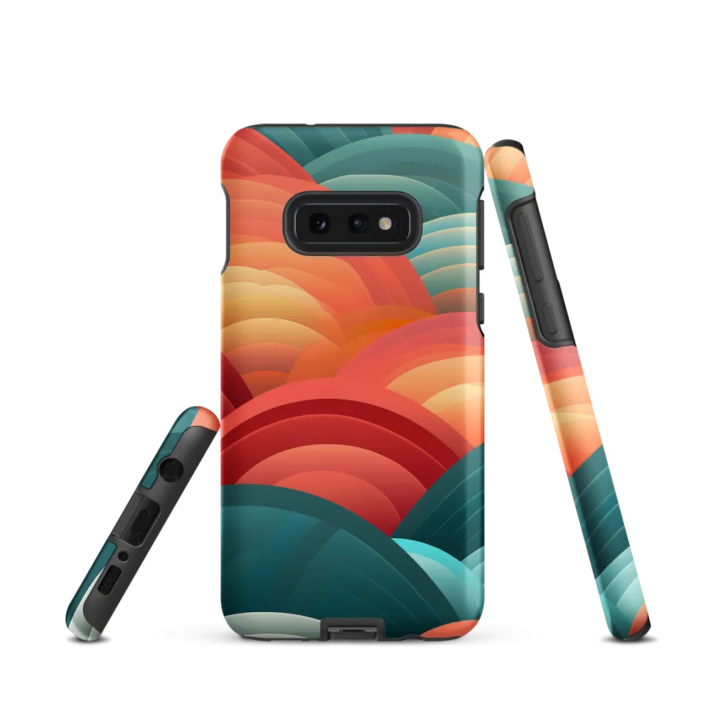 Rhythms of the Waves | Phone Case |  S10e | Tough Case | Matte