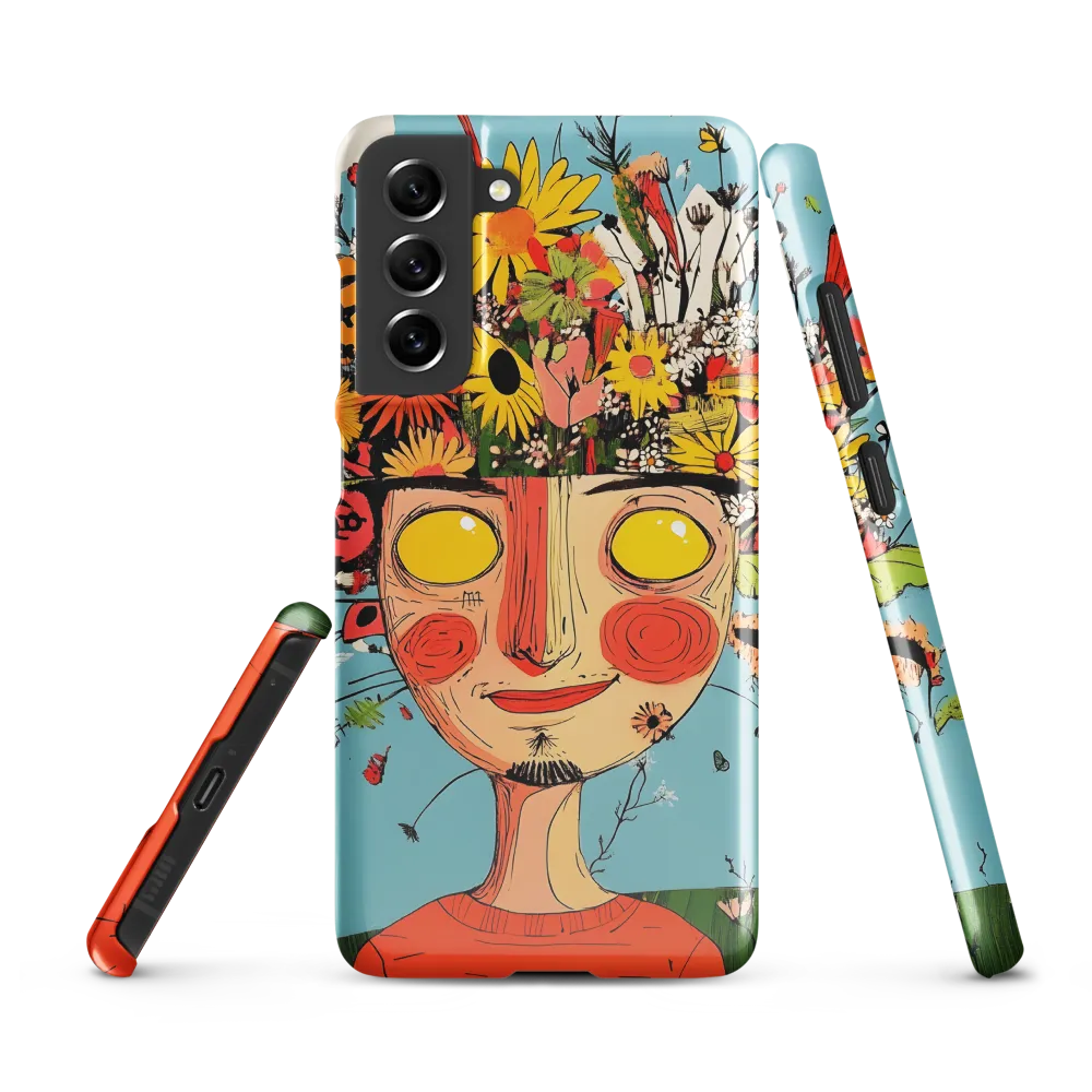 Whimsical Bloom | Phone Case |  S21 FE | Snap Case | Glossy