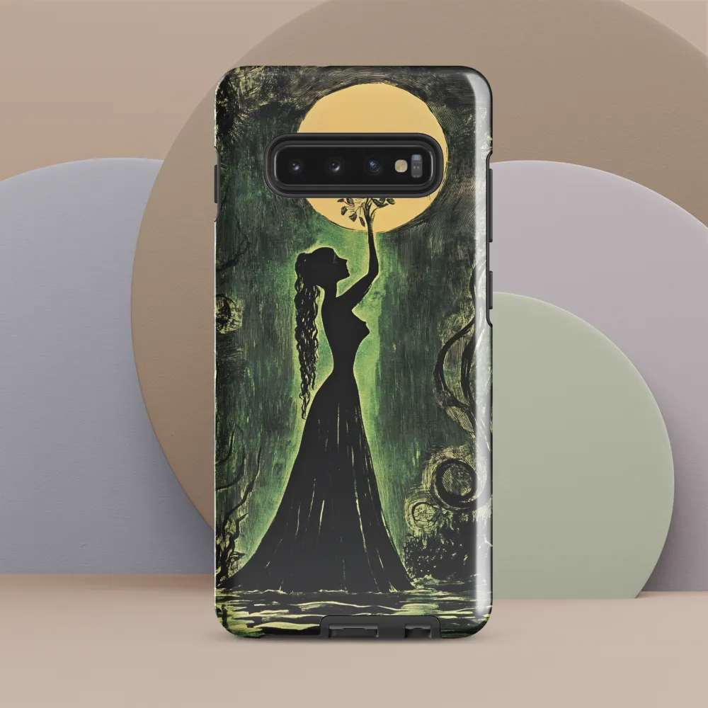 Moonlit Offering | Phone Case |  S10 Plus | Tough Case | Glossy