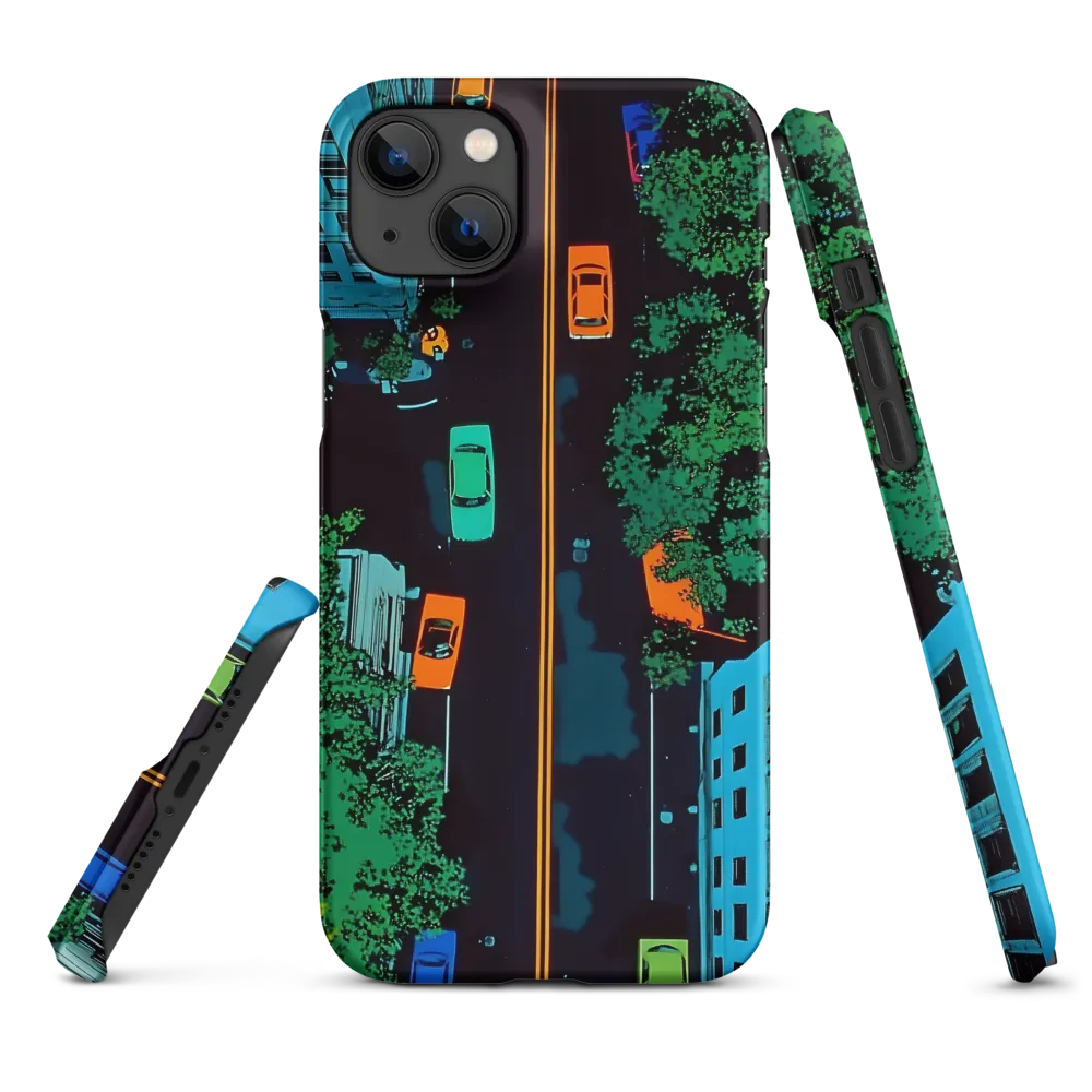 Urban Pulse: A Colorful Intersection