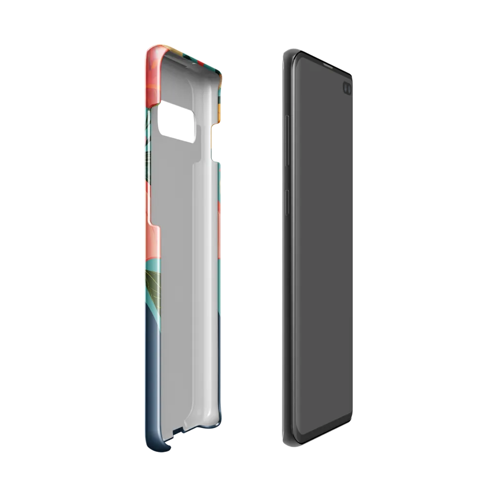 Elegance in Bloom | Phone Case |  S10 | Snap Case | Glossy
