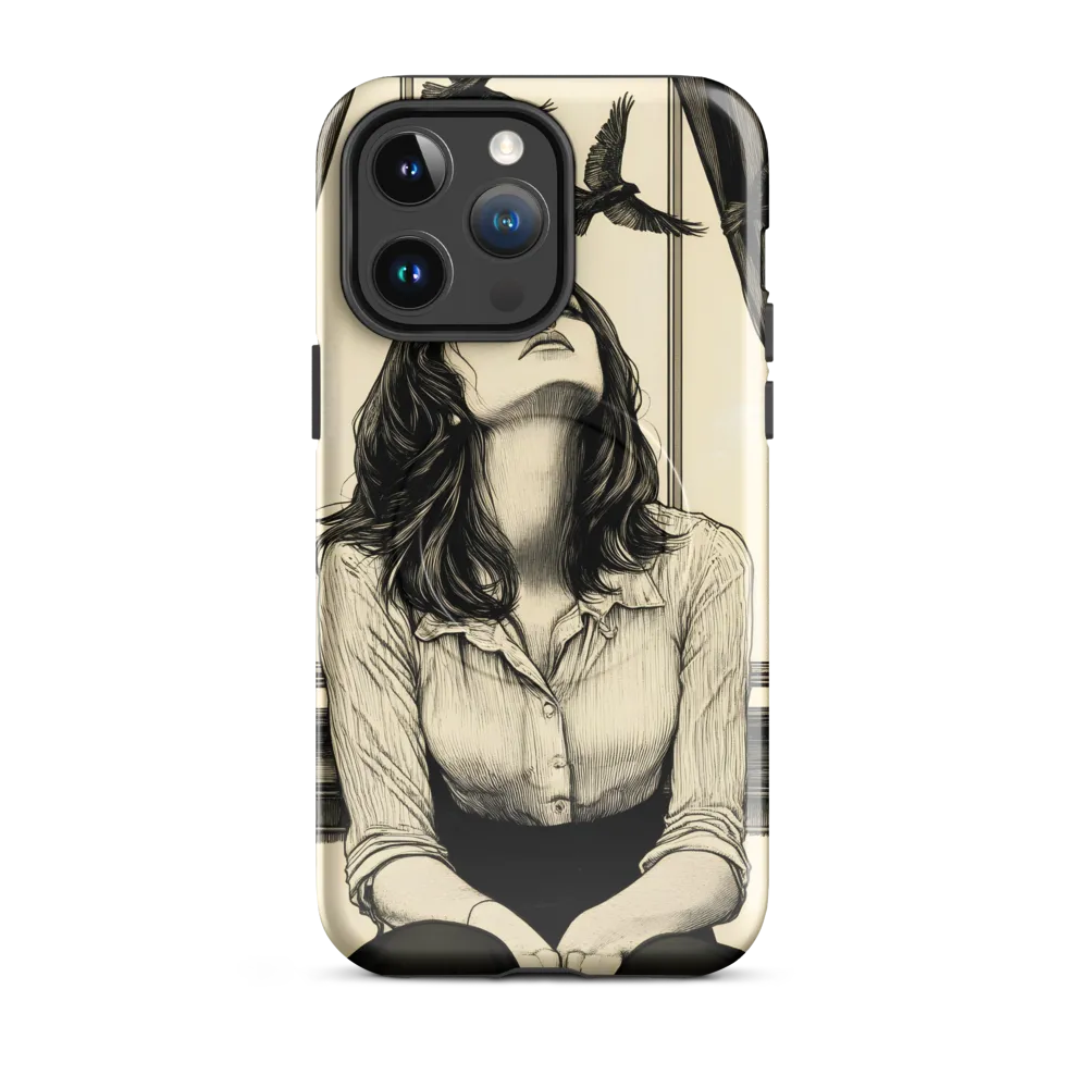 Wings of Serenity | Phone Case |  14 Pro Max | MagSafe® Tough Case | Glossy