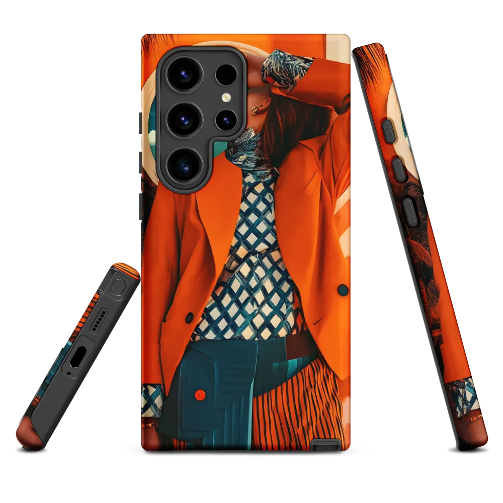 Vibrant Interplay: A Fusion of Fashion and Nature