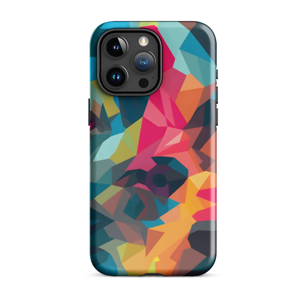 The Colorful Essence of Bears | Phone Case |  15 Pro Max | Tough Case | Glossy