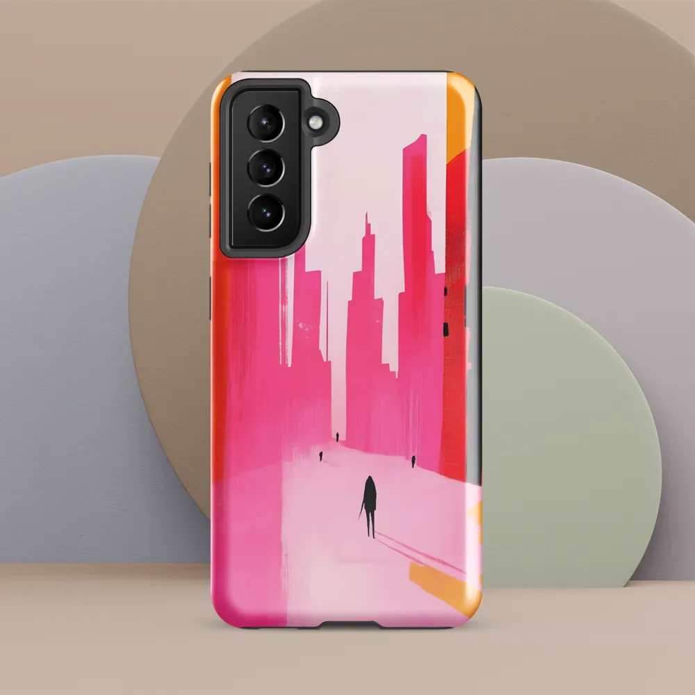 Urban Echoes in Pink