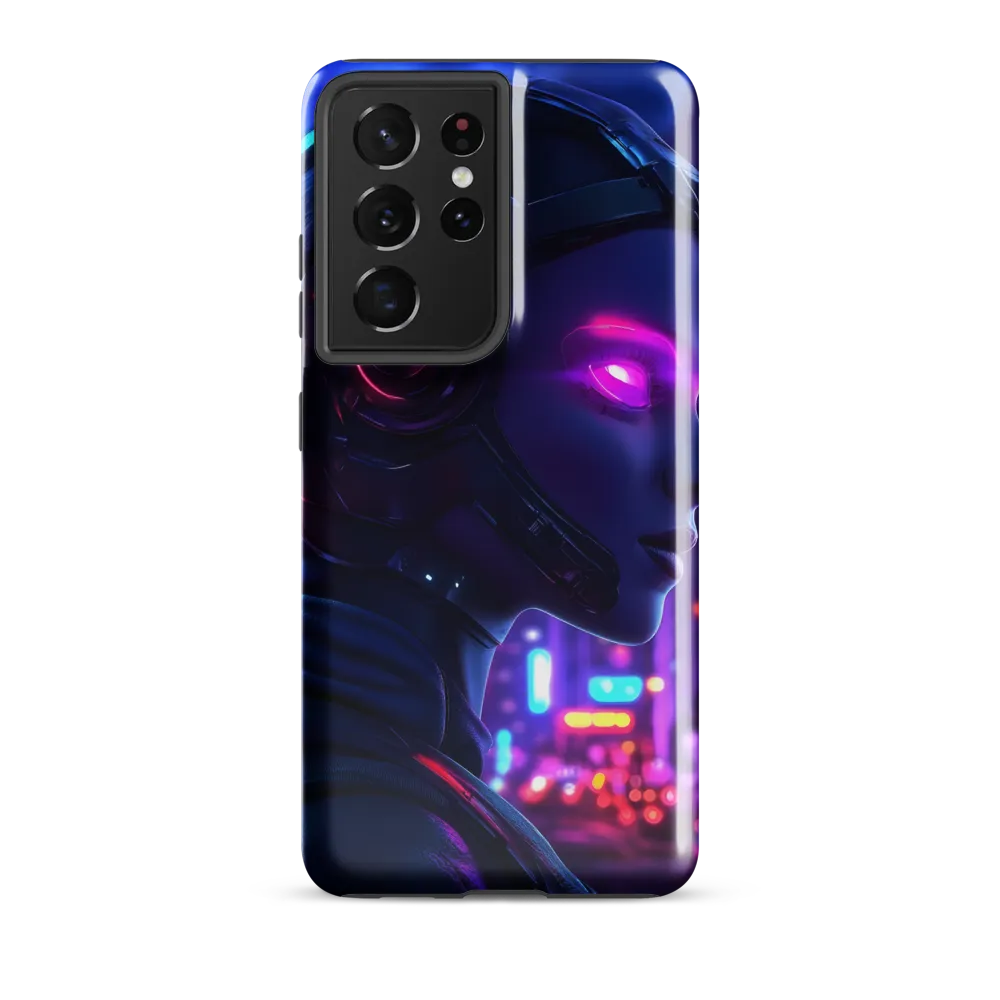 Neon Dreams: A Cyborg's Mystique