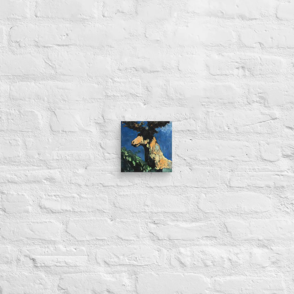 The Majestic Deer in Nature | Canvas | 6″×6″