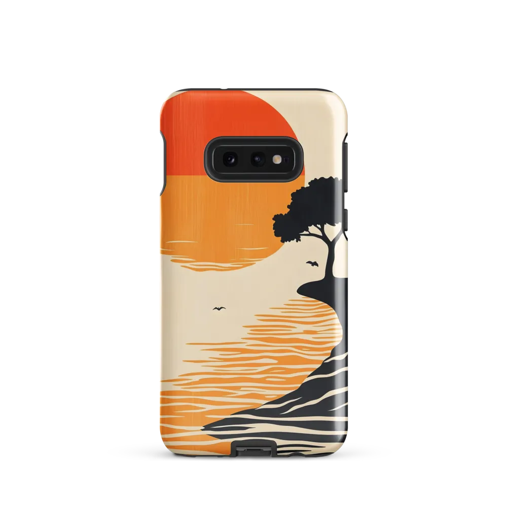 Serene Sunset | Phone Case |  S10e | Tough Case | Glossy