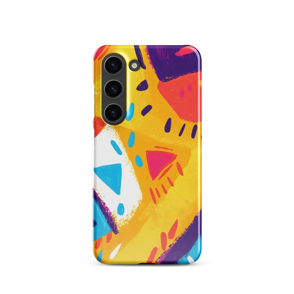Playful Geometries | Phone Case |  S23 | Snap Case | Glossy