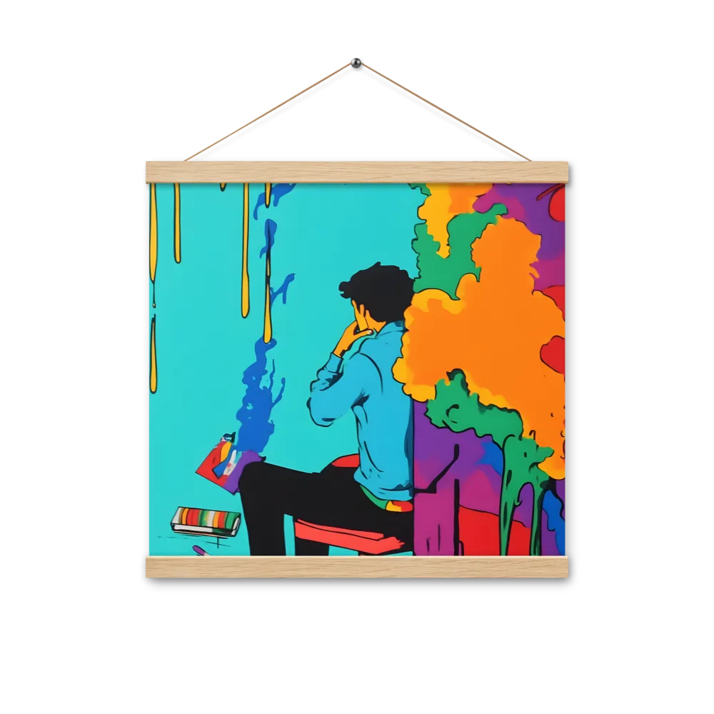 The Artist Within | Poster With Oak Wood Hanger | 16″×16″