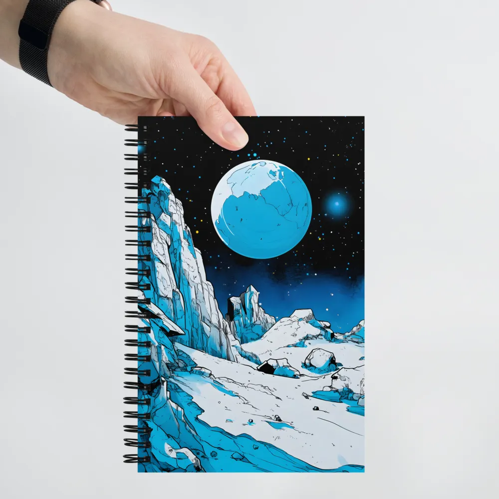 Celestial Ice | Spiral Notebook