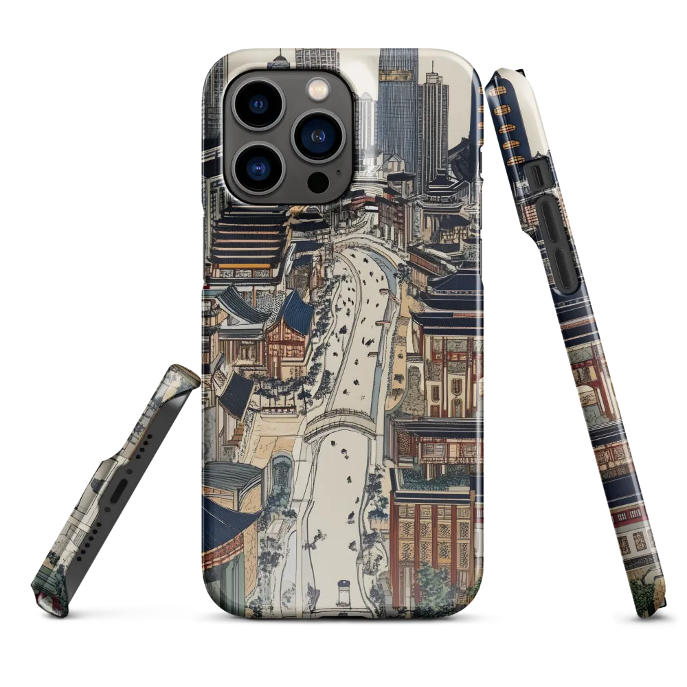 Urban Harmony: A Fusion of Tradition and Modernity | Phone Case |  14 Pro Max | Snap Case | Glossy