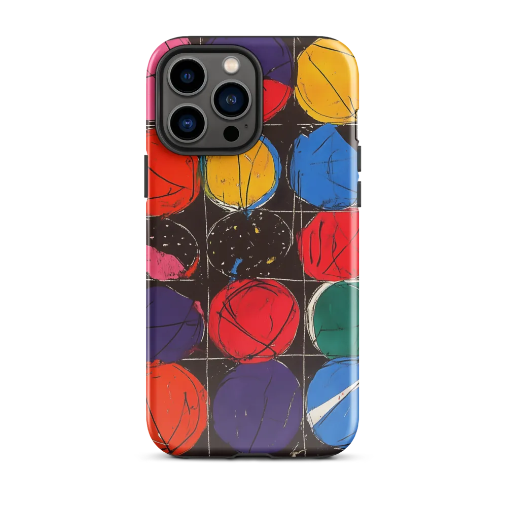Colorful Circles in Abstract Harmony