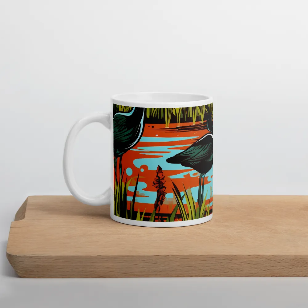 Marshland Symphony | Mug with White inside | 11 oz