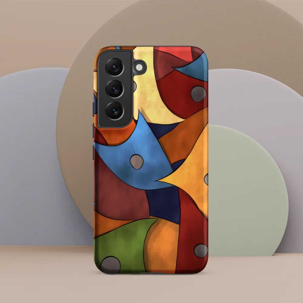Vibrant Interplay of Shapes