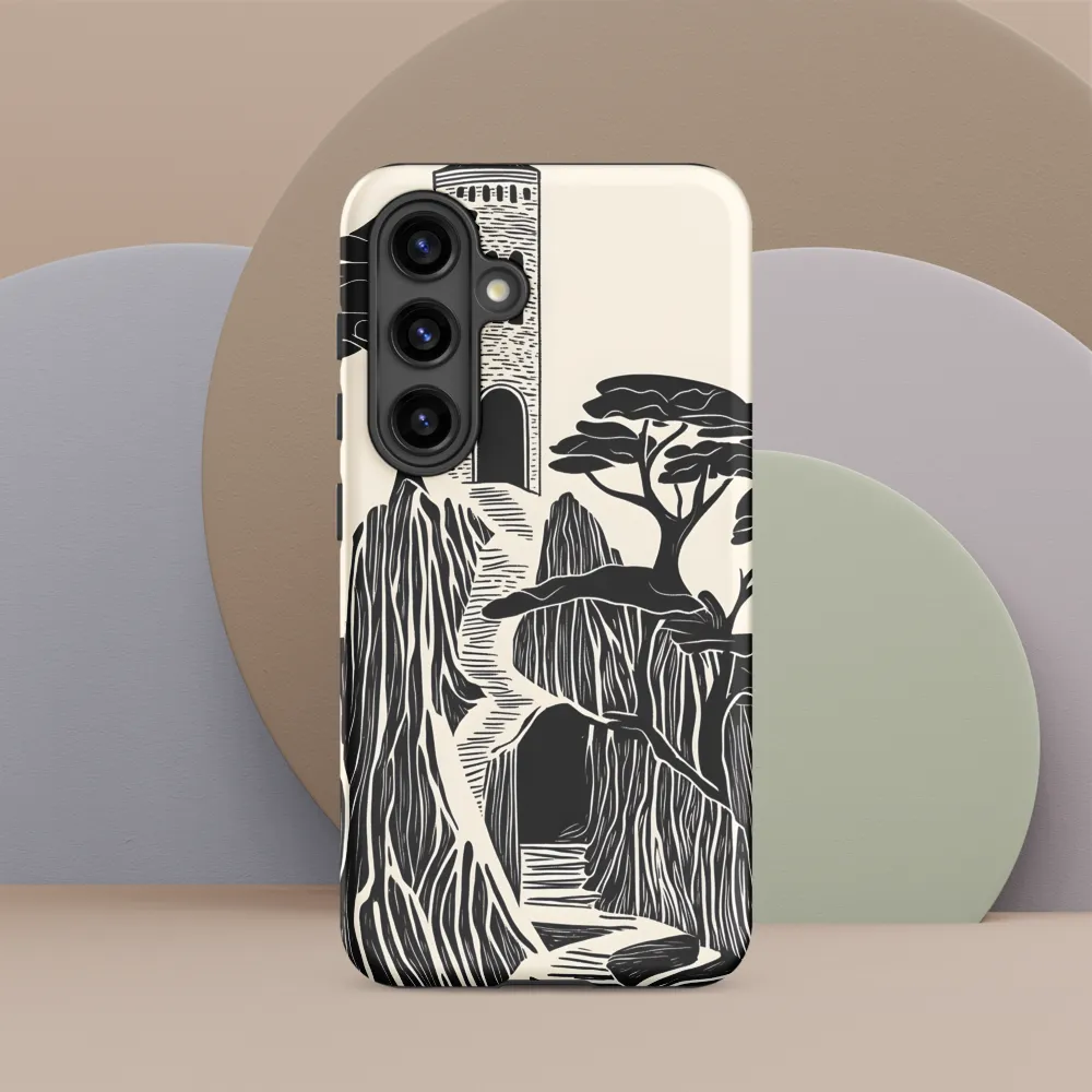 Echoes of a Mystical Tower | Phone Case |  S24 | Tough Case | Matte