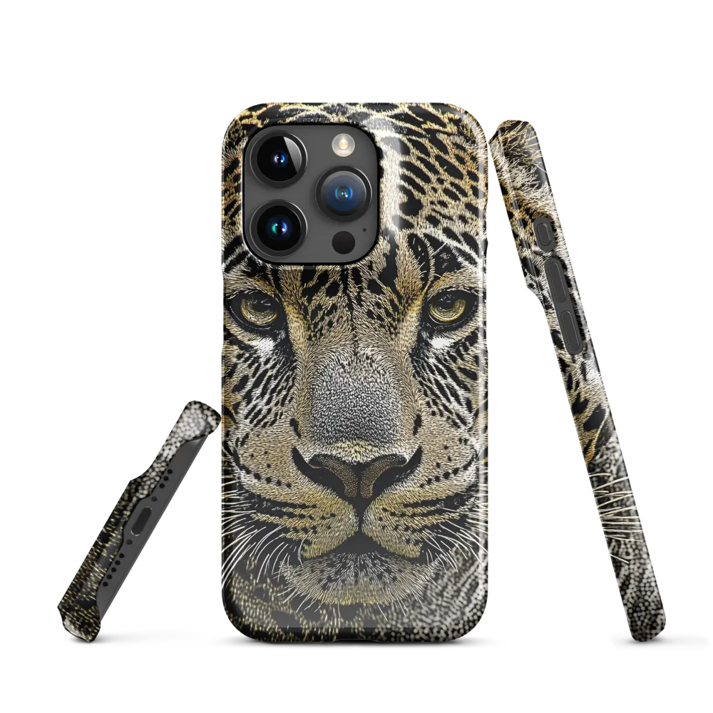 The Majestic Gaze: Portrait of a Leopard