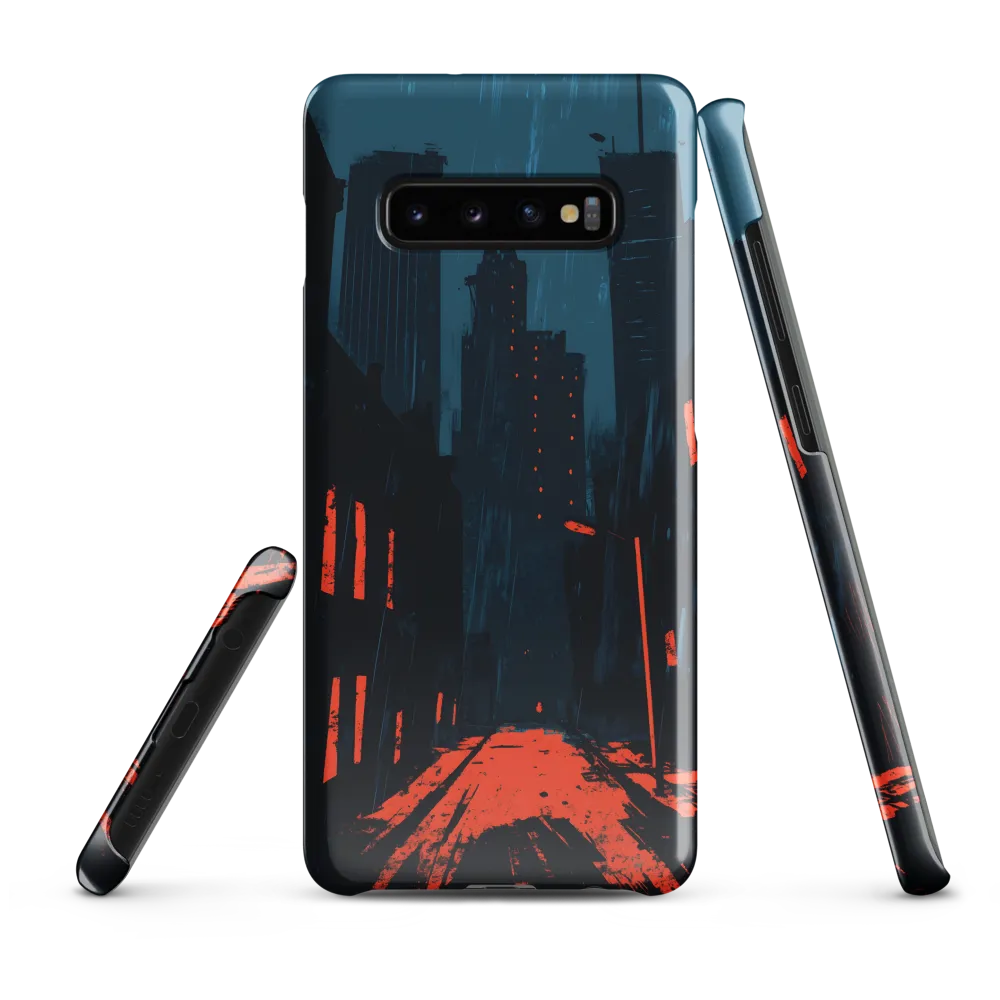 Echoes of an Ominous City | Phone Case |  S10 Plus | Snap Case | Glossy