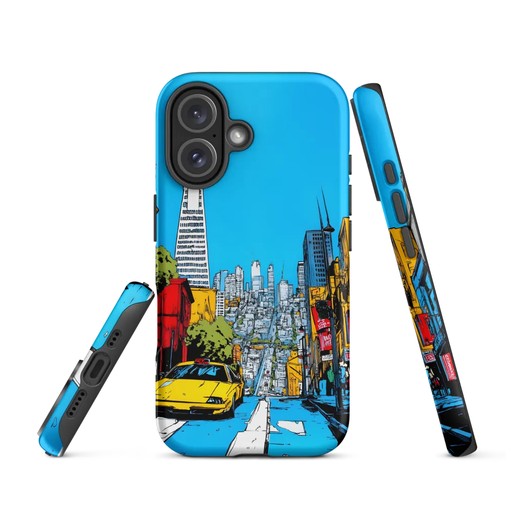 Urban Vibes: A City Unfolding | Phone Case