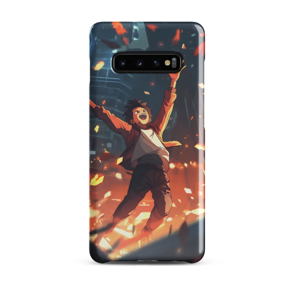 Embracing Freedom, Autumn's Dance | Phone Case |  S10 Plus | Snap Case | Glossy