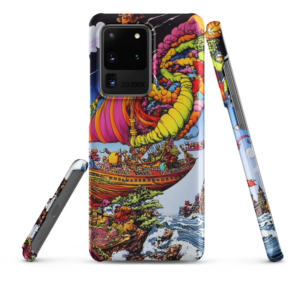 Voyage of Whimsy: A Surreal Sailor's Dream | Phone Case |  S20 Ultra | Snap Case | Matte