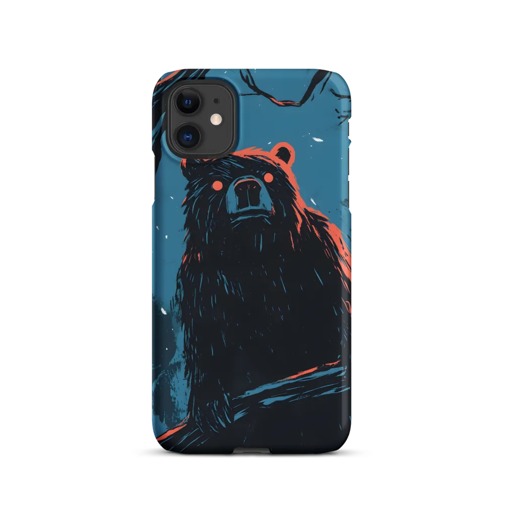 Eerie Majesty: A Bear in the Night